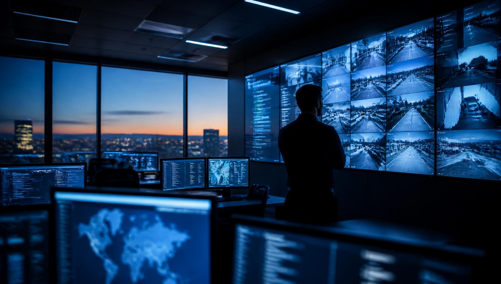 Dispecerat de monitorizare a sistemelor de securitate